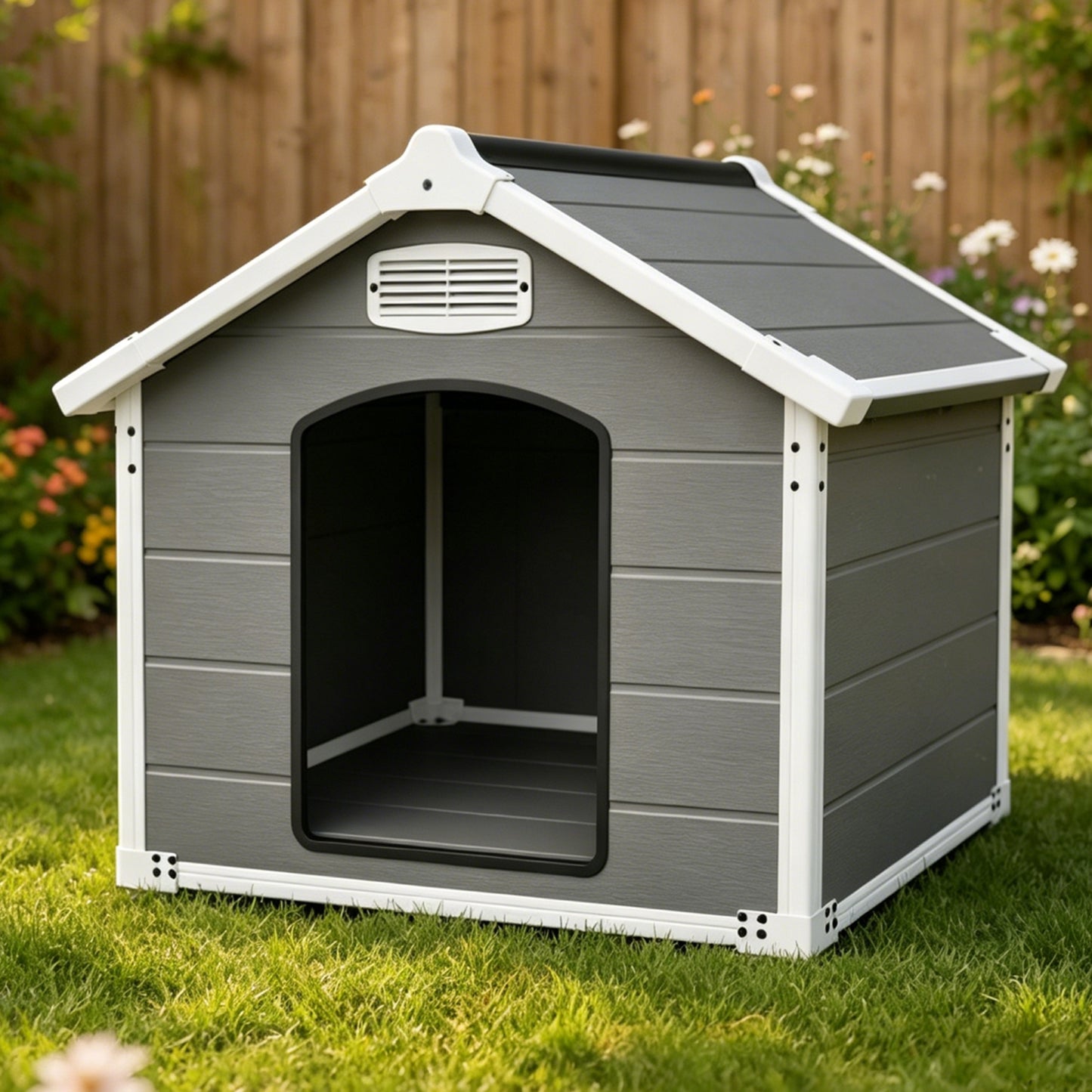 Large Dog House for Large Breeds - Waterproof & Heavy Duty
