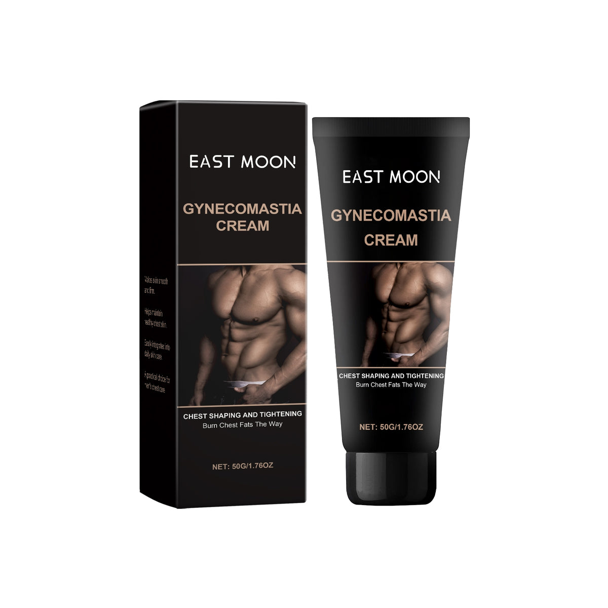 Daily Chest and Body Skin Care Cream - 50g Natural Fat Burning Formula