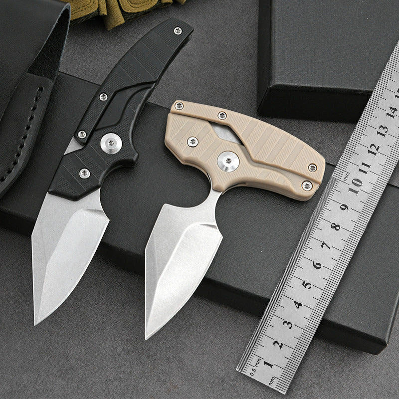 Portable Folding Knife Multi-Tool for Outdoor & Camping Use