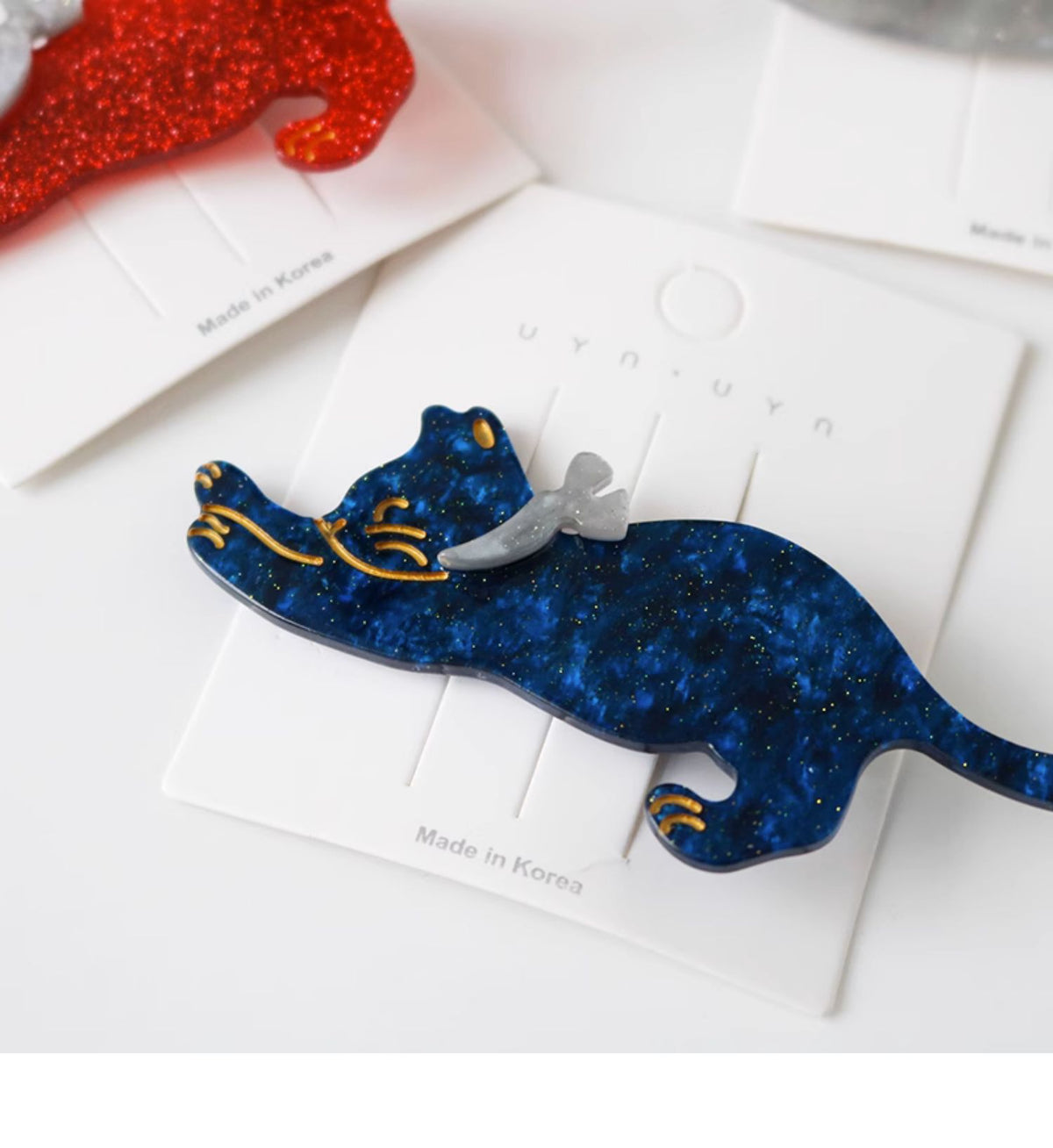 Cute Kitten Duckbill Hairpin Clip