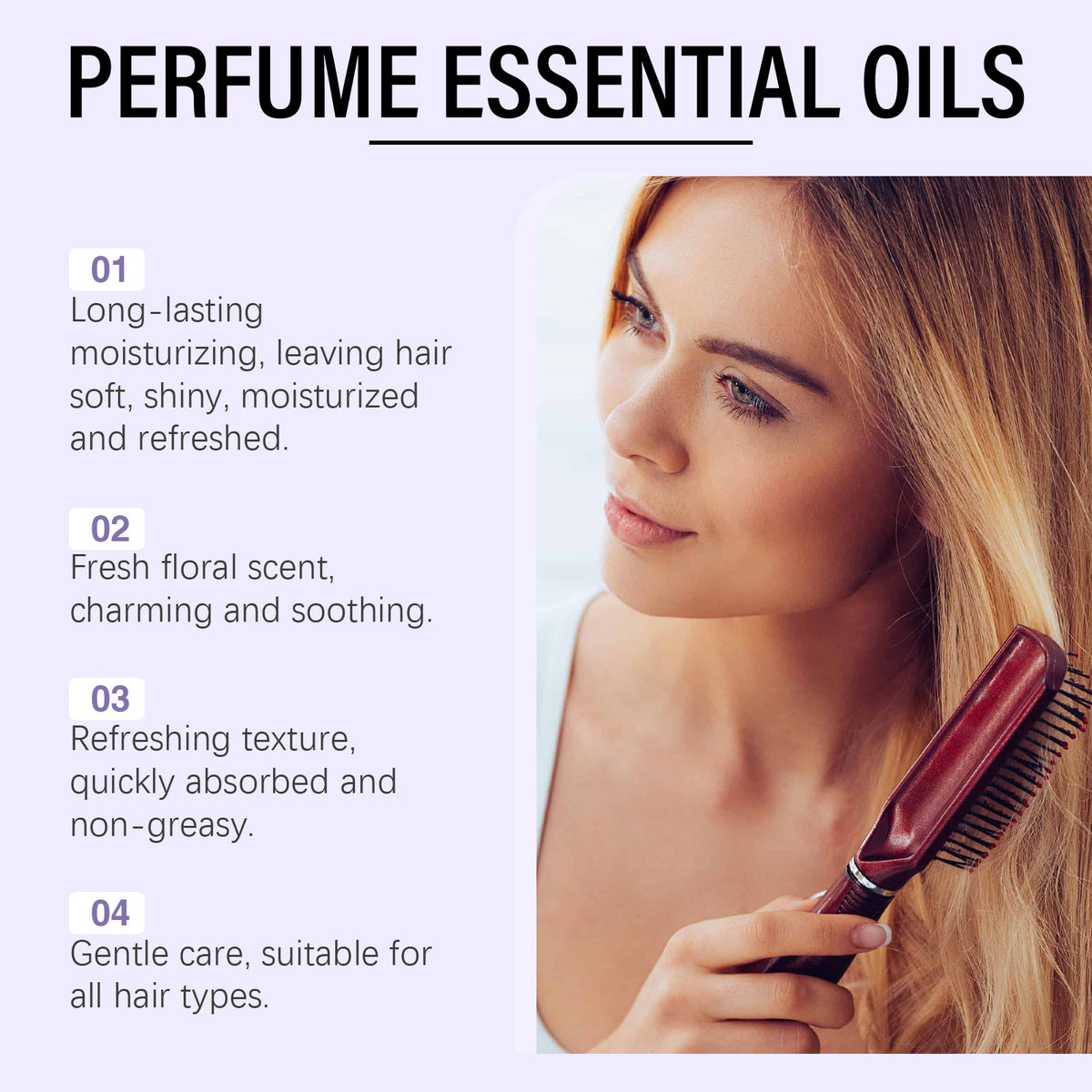 Hair Care Essential Oil Capsules 60ml Moisturizing Dry Hair Treatment