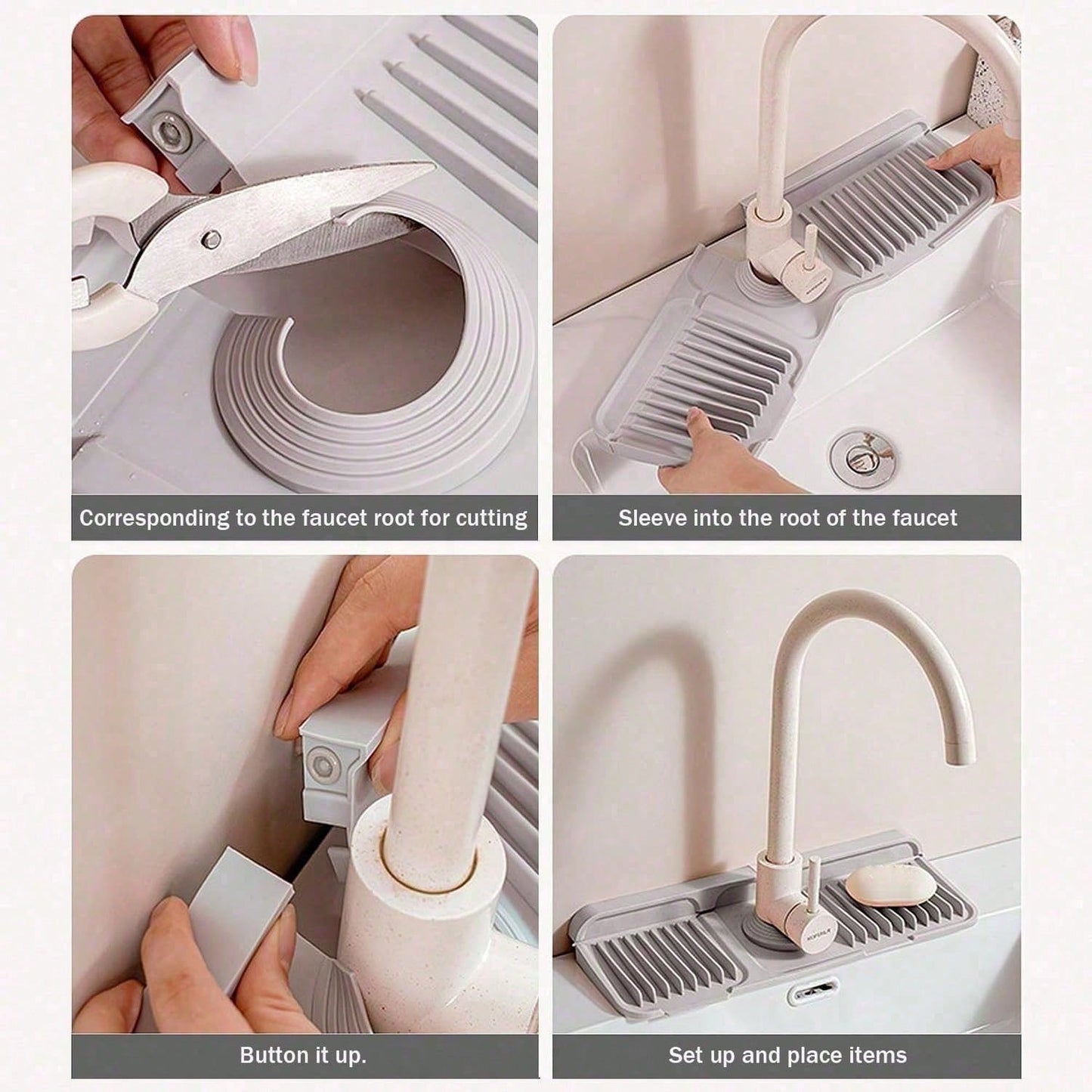 1pc Silicone Stove Top Covers Heat Resistant, Non Slip, Easy Clean