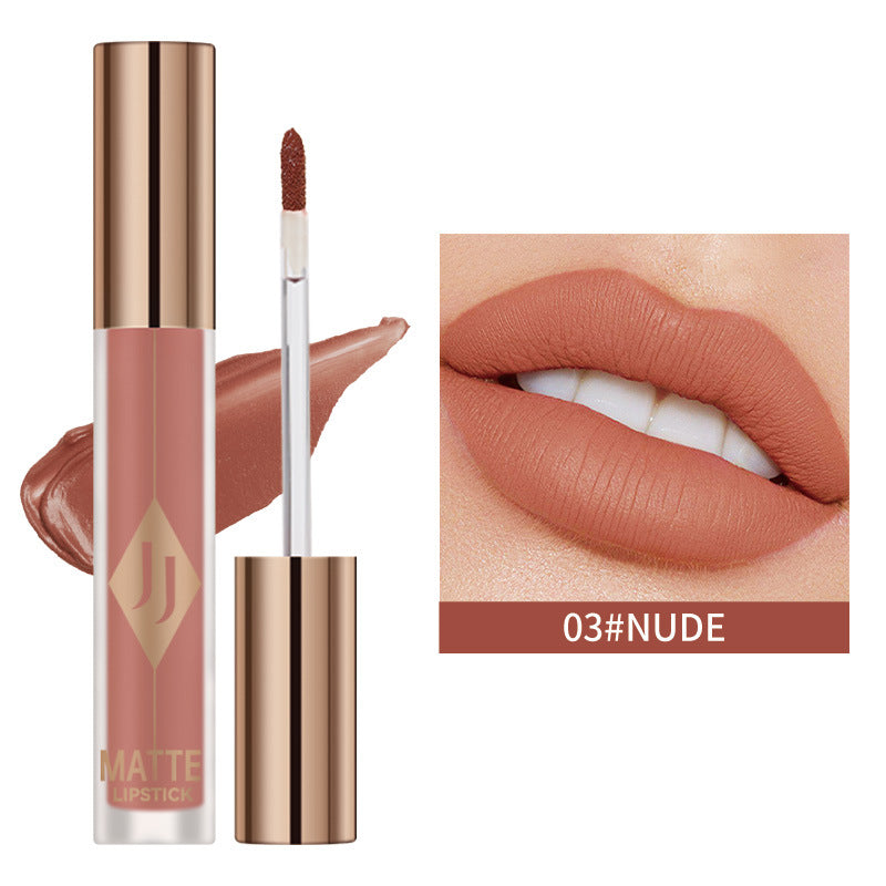 Matte Lip Gloss Moisturizing Lipstick No Stain On Cup - 4G Assorted Colors