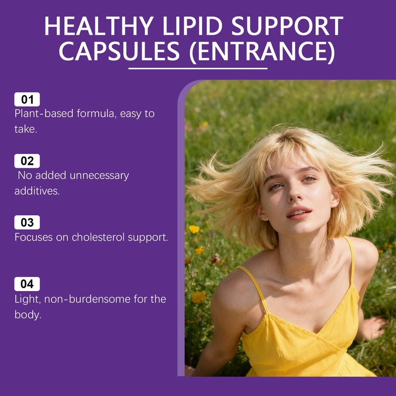 Lipid Support Capsules - 60 Count