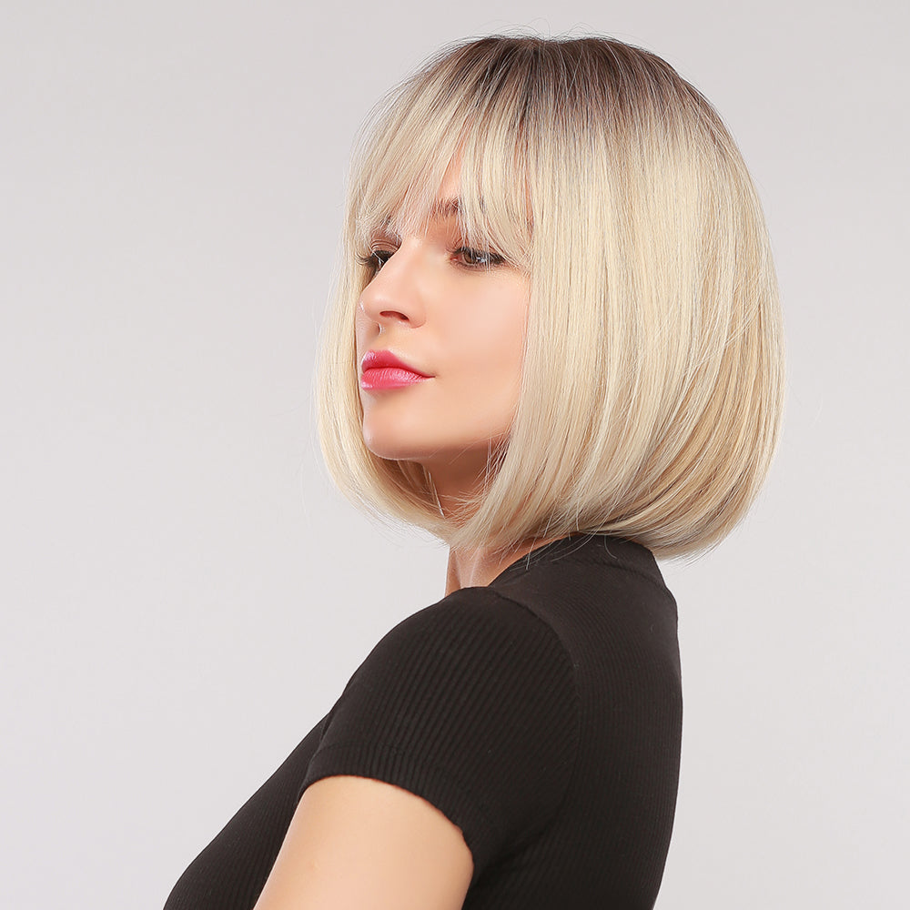 High Temperature Synthetic Bob Wig - Ladies