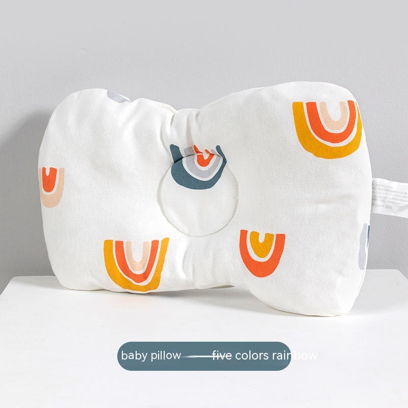 Newborn Infant Anti-Deviation Head Pillow - Baby Shaping Pillow 23x30cm