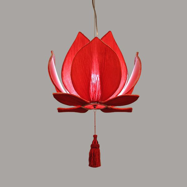 Lotus Chandelier Lantern Pendant Light for Home & Restaurant Decor