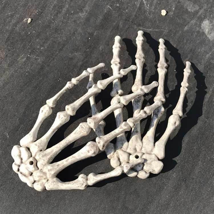Halloween Skeleton Hand Decorations Set - Party Props for Events & Home Decor