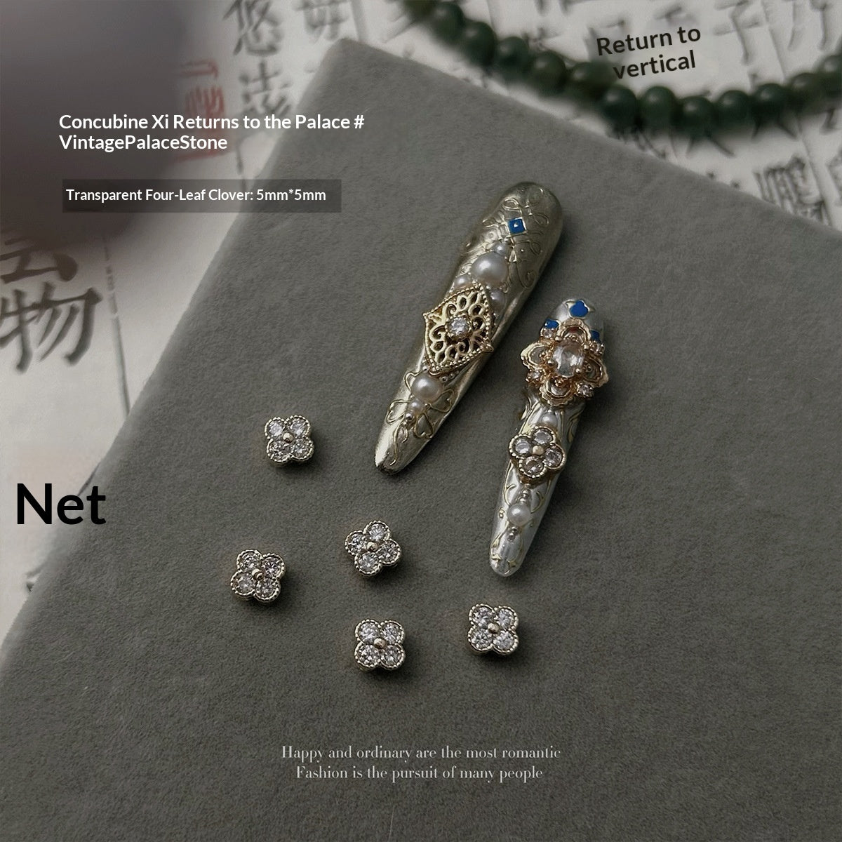Wearable Nail Rhinestones for Manicure Decorations - Multiple Styles
