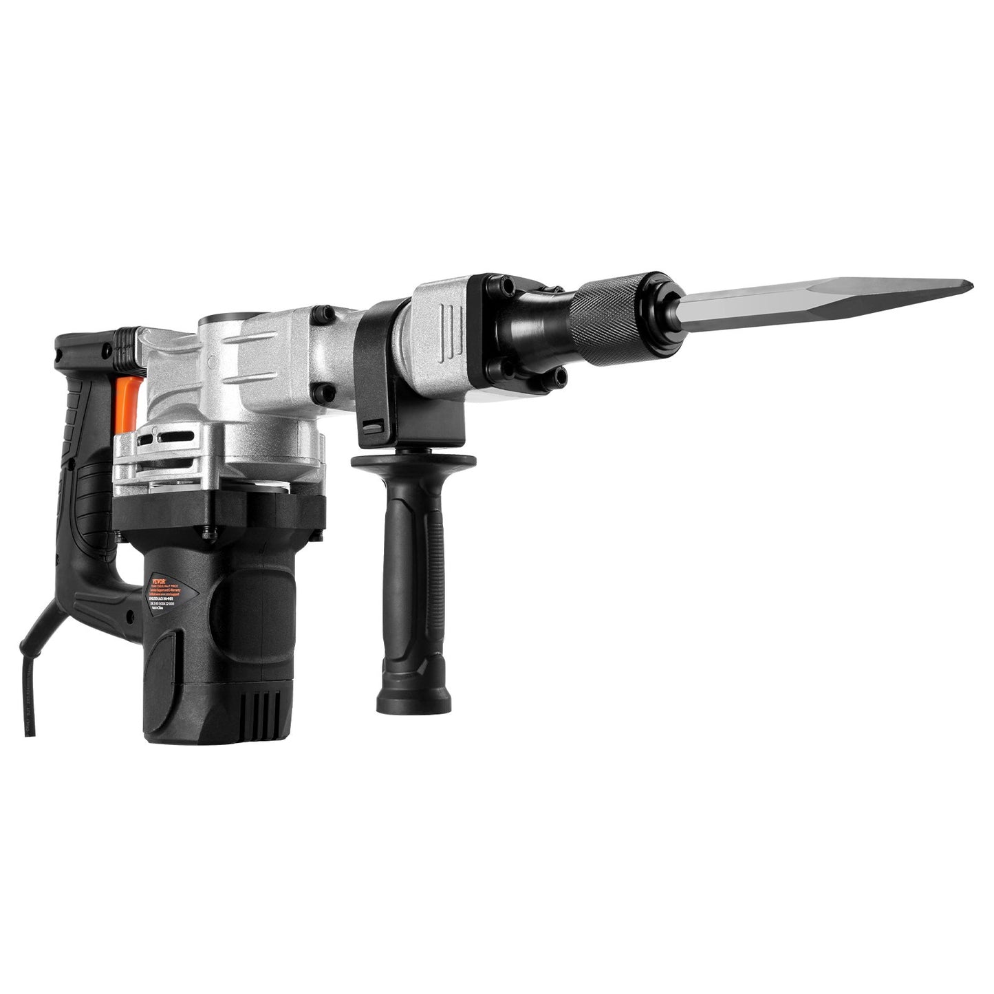 Electric Demolition Jack Hammer 1400W Heavy Duty Concrete Breaker with Chisels and Case