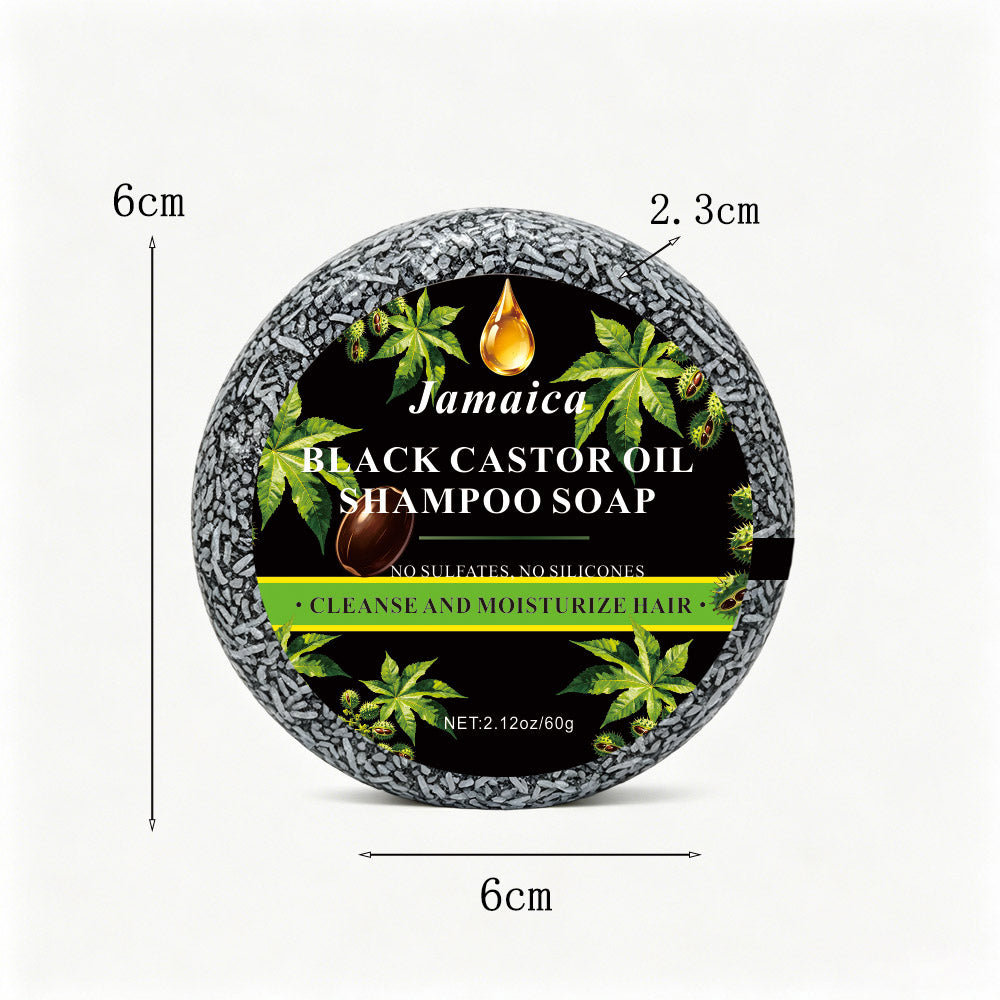 Jamaican Black Castor Oil Shampoo Bar 60g - Natural Hair & Body Care