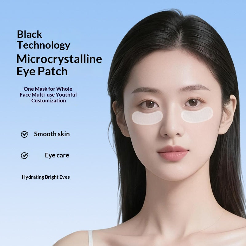 Customizable Hyaluronic Acid Eye Mask Set - Microcrystal Skin Care for Dark Circles & Puffiness