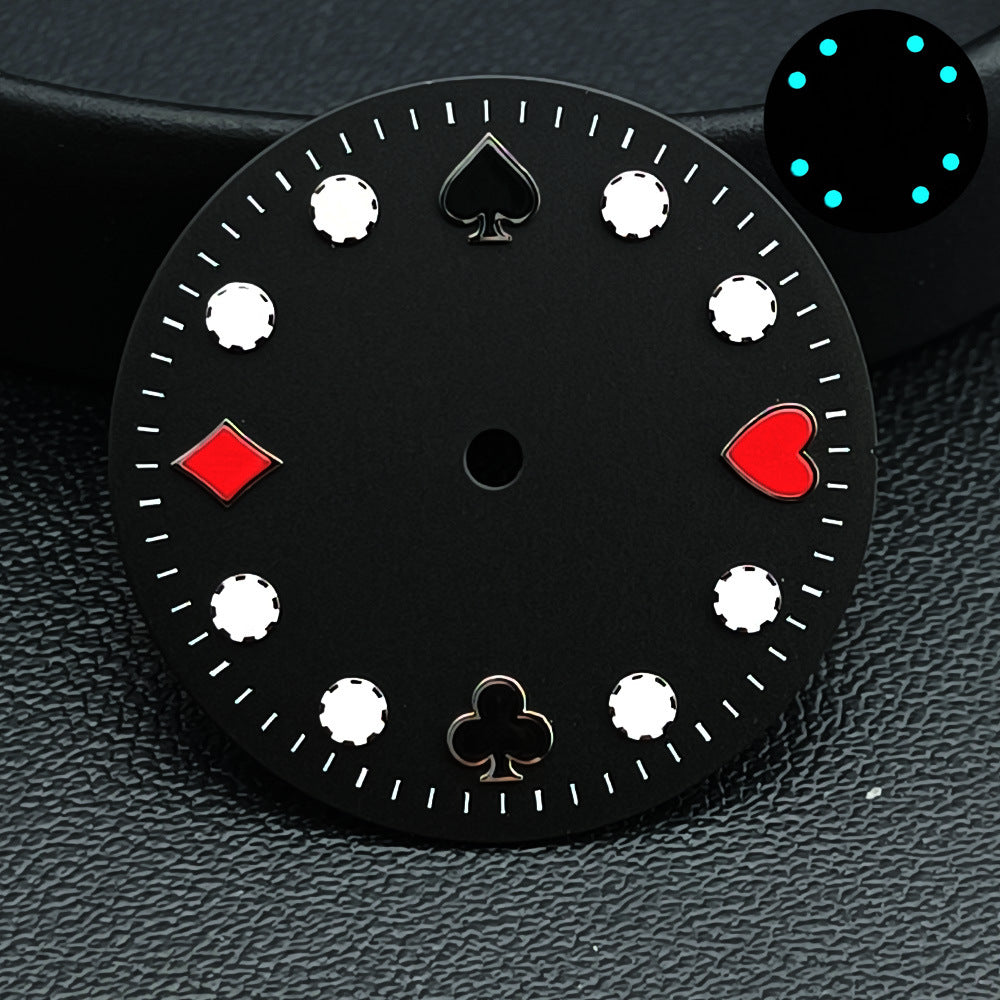 Luminous Watch Dial Replacement Part for Mechanical Watches