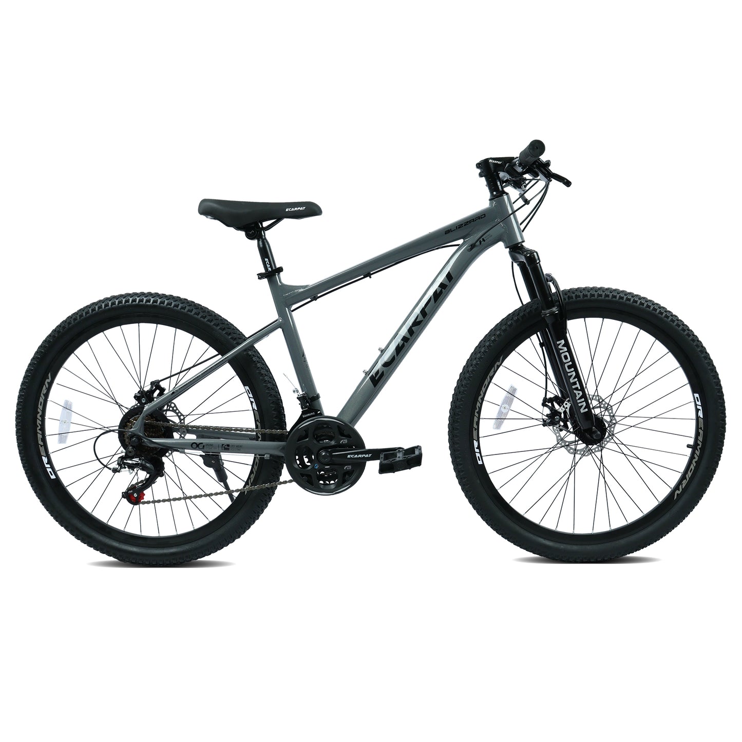 26-Inch All-Terrain Mountain Bike with Disc Brakes & 21-Speed Gear