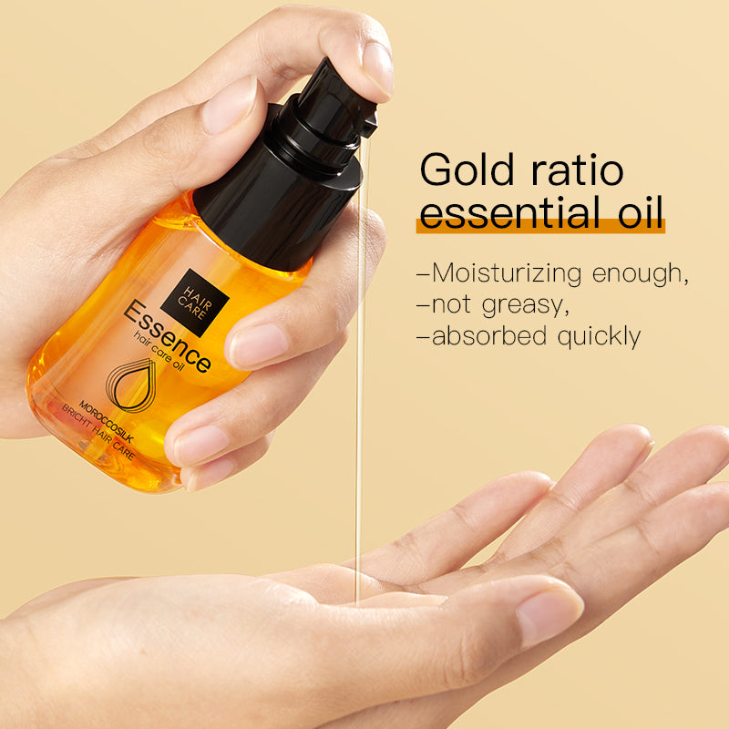 Brightening Hair Oil with Natural Plant Extracts - 70ml Nourishing Treatment