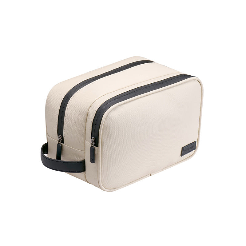 Large Capacity Double-Layer Cosmetic Bag - Multi-Purpose Travel & Storage
