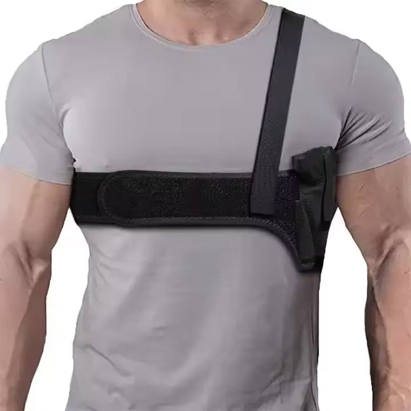 Tactical Chest Gun Bag with Breathable Chloroprene Rubber Cover for Hunting & Concealed Carry