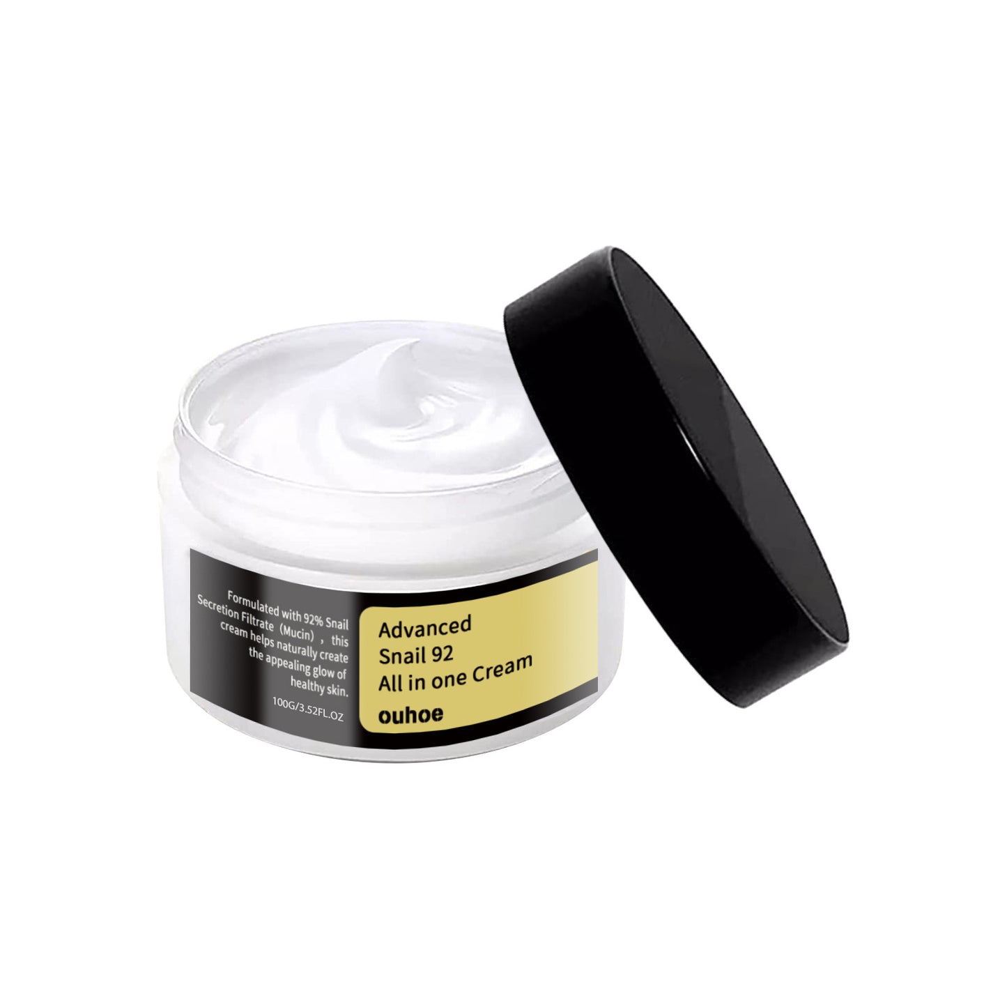 Snail Mucin Facial Moisturizing Cream - Anti-Aging & Hydrating Skin Essence