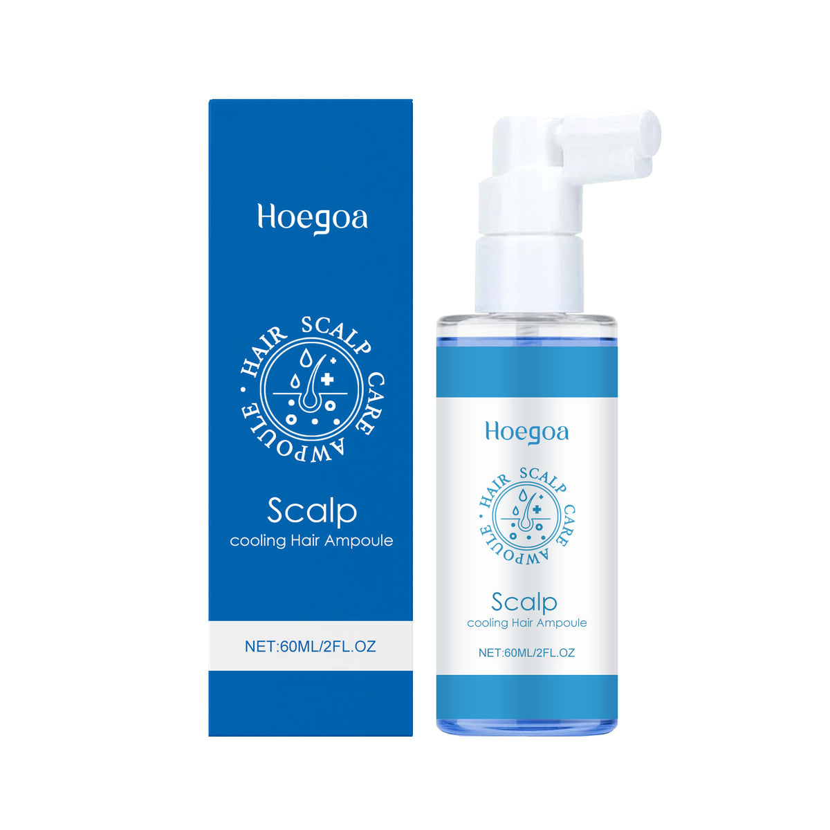 Gentle Nourishing Scalp Strong Hair Soft And Shiny Care Spray