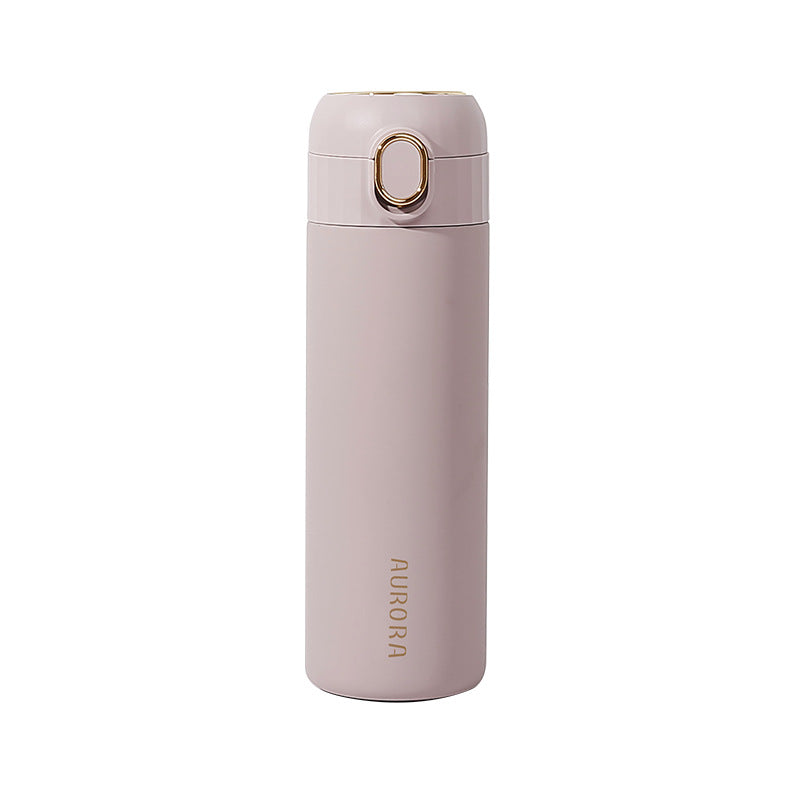 Stainless Steel Vacuum Cup with Straw - Insulated Travel Mug 320ML/380ML