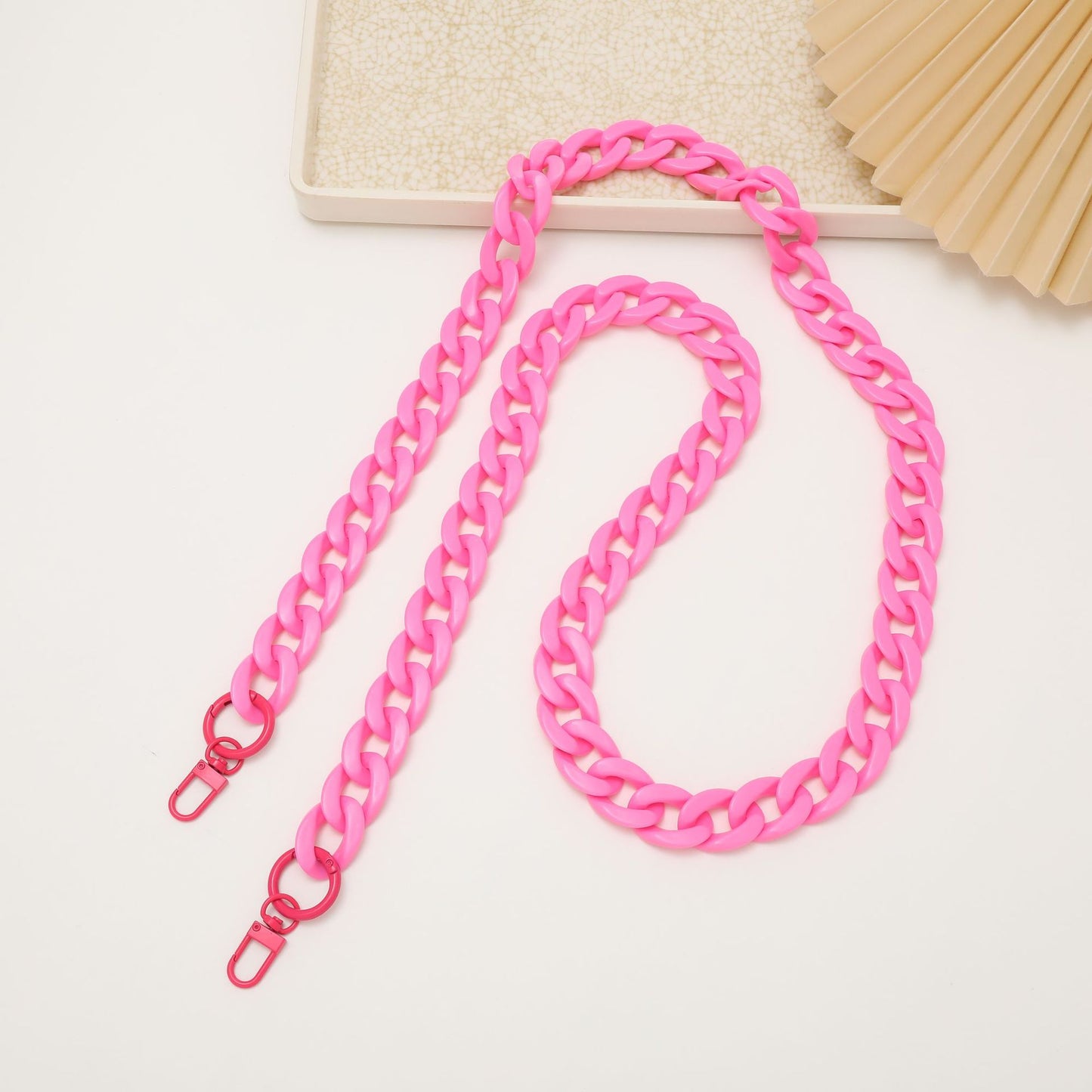 Acrylic Chain Mobile Phone Charm Bag Accessory Handmade Decor
