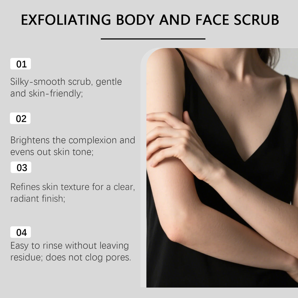 Exfoliating Body Scrub - 150g Gentle Brightening