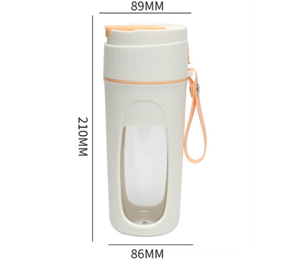 Portable Electric USB Blender with 800ml Capacity for Smoothies & Juices
