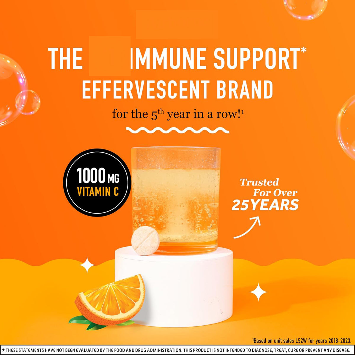 Vitamin C Effervescent Tablets - 30 Count