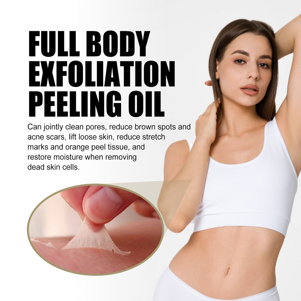 Brightening Exfoliating Body Oil - 50ml