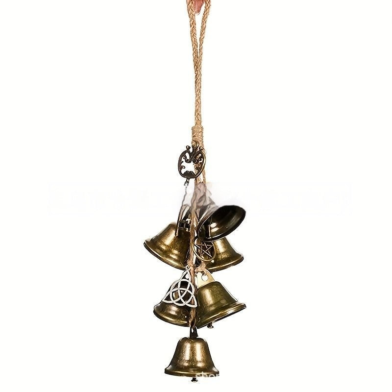 Large Metal Wind Chime Outdoor Decor Handmade Alloy Pendant Garden Decoration