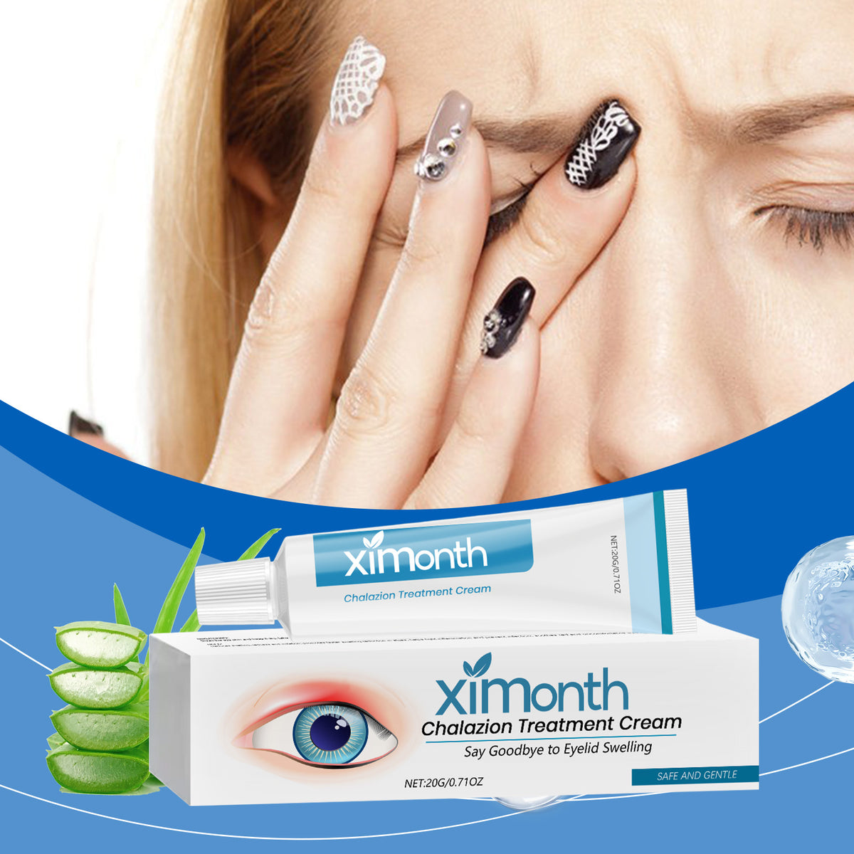 Eye Soothing Cream 20g - Gentle Eye Care for Sensitive Skin