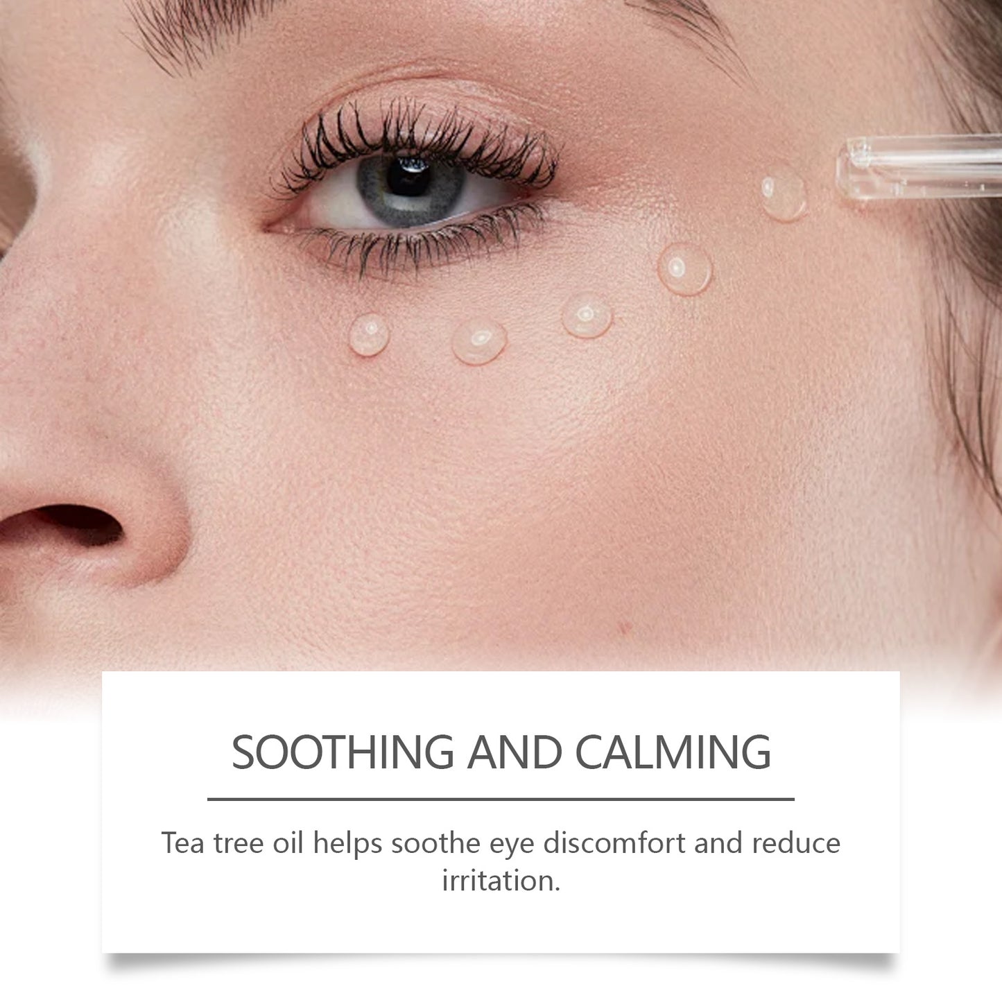 Bee Venom Eye Serum - Collagen & Tea Tree Oil for Puffy Eyes & Firming