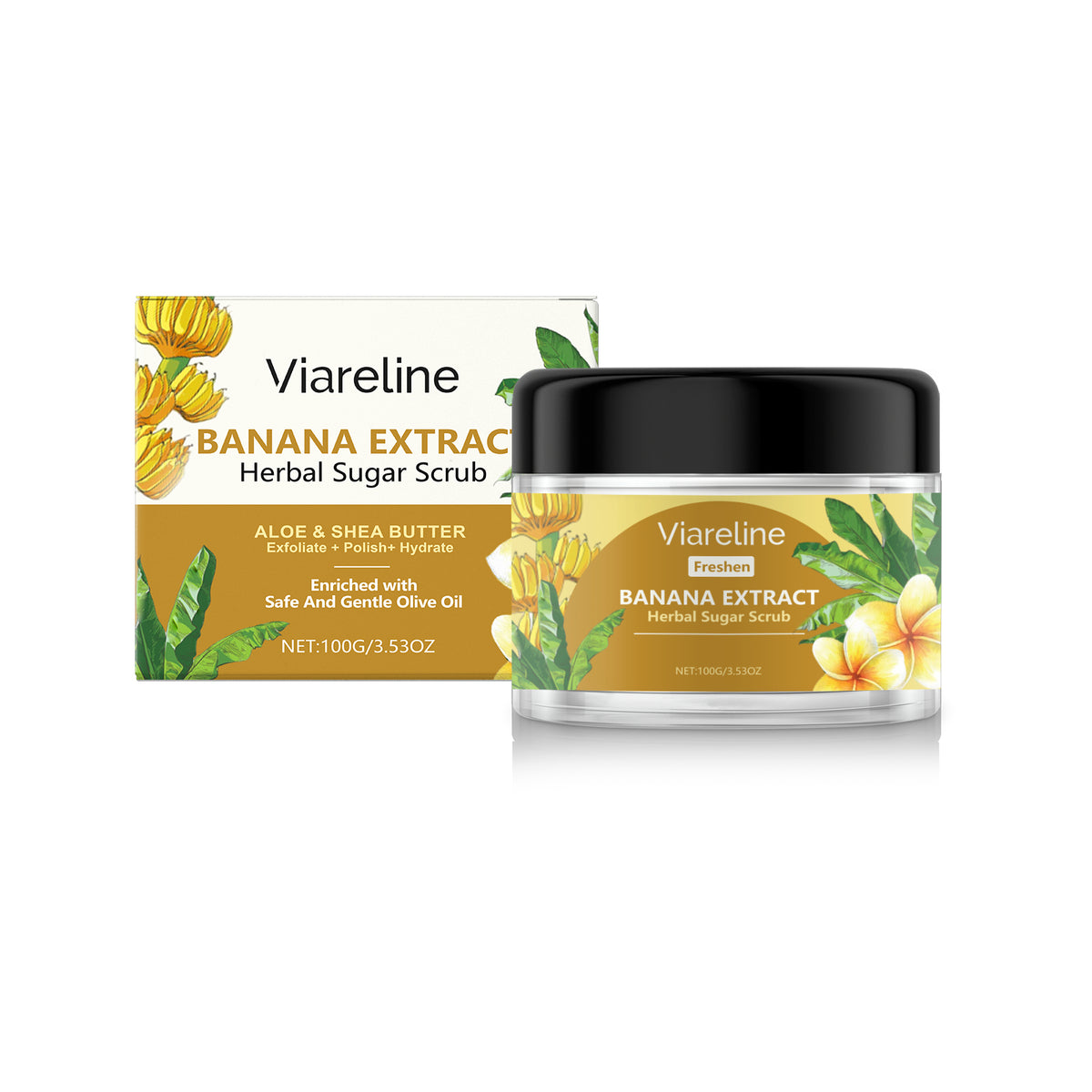 Citrus Body Scrub Cream