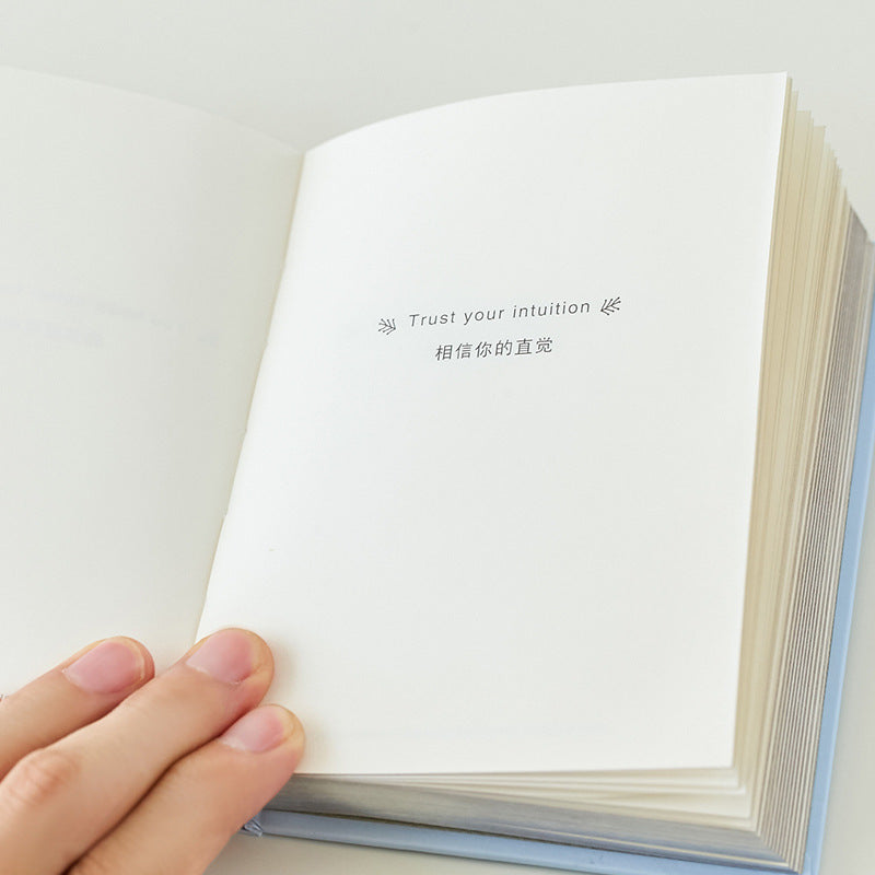 A6 Hardcover Notebook with 208 Thick Pages - Premium Paper Cover