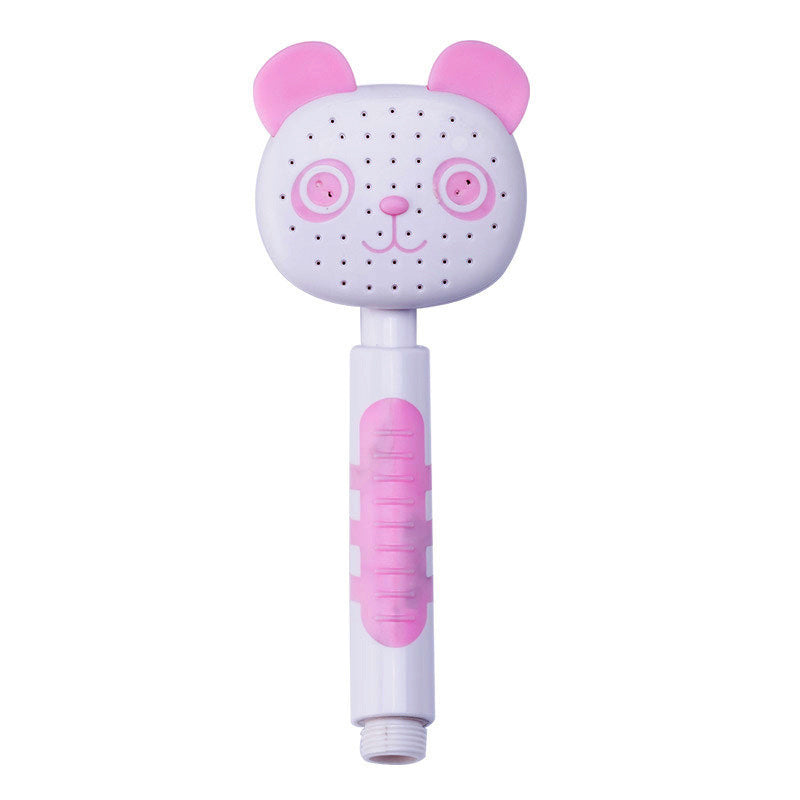 Children's Panda Shower Head with Optional Accessories - Kids Bathroom Shower