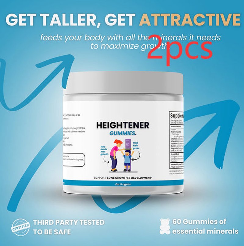 Height Gummy Red Bear Heightener Gummies