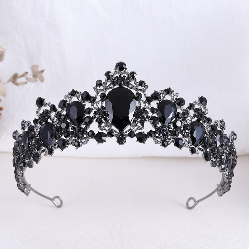 Baroque Rhinestone Bridal Crown