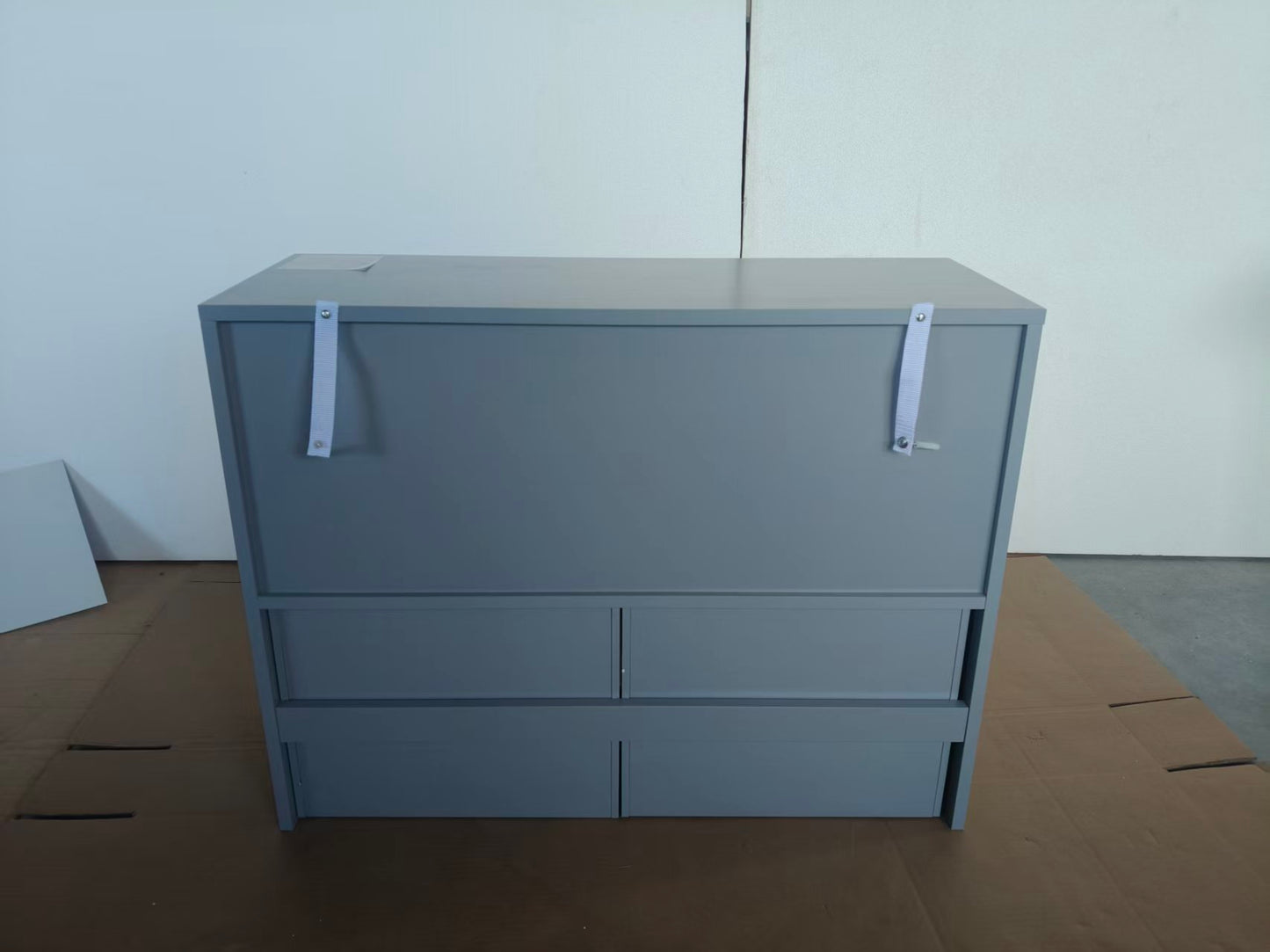 Gray Book Organizer & Toy Storage Cabinet - Large Capacity