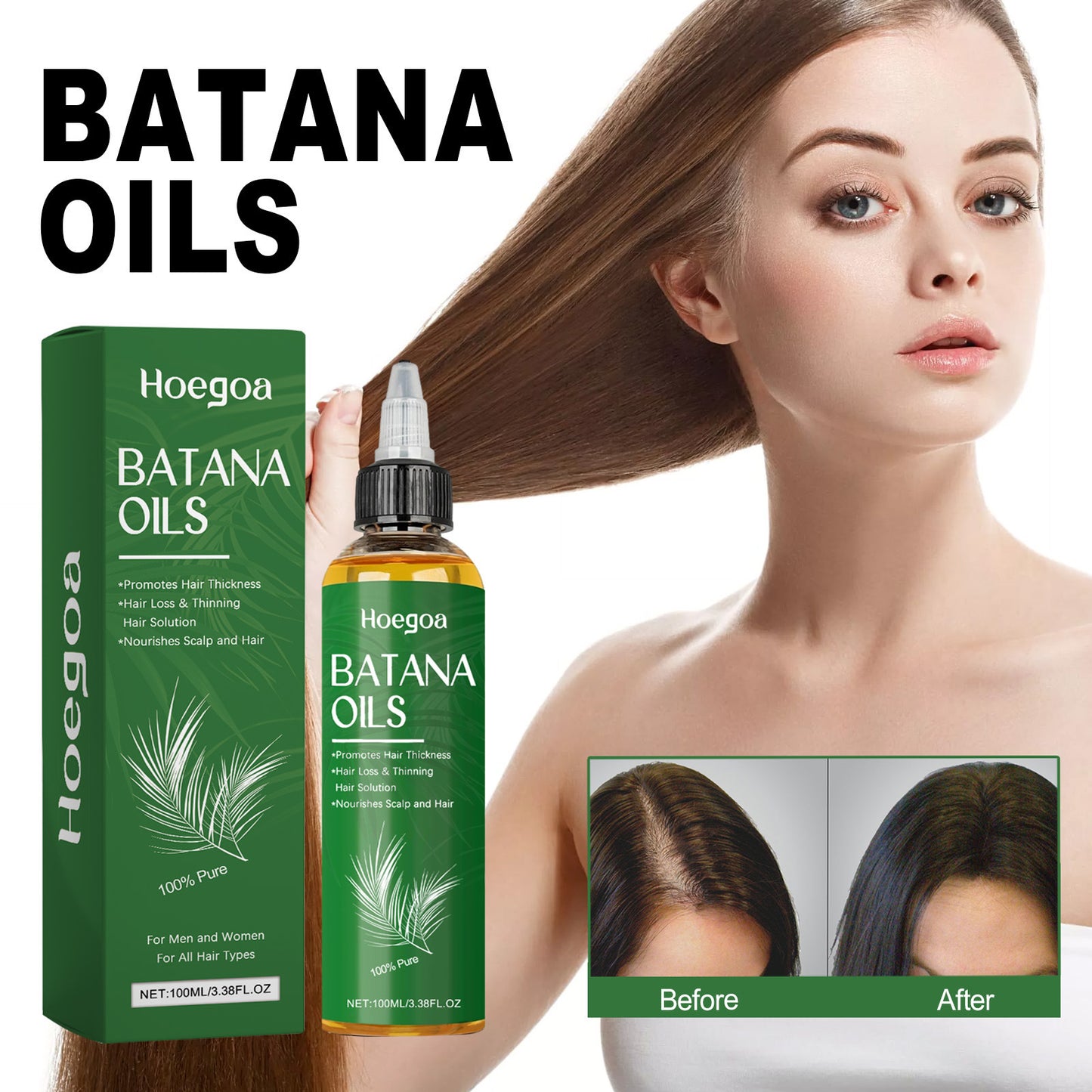 Moisturizing Hair Growth Treatment Oil - 100ml Hair Repair Serum