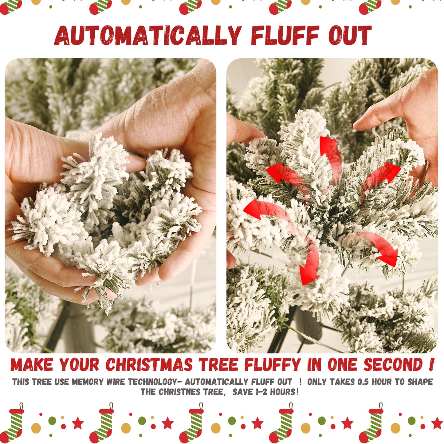 PVC Christmas Tree - Mixed Needle Design, Multiple Heights