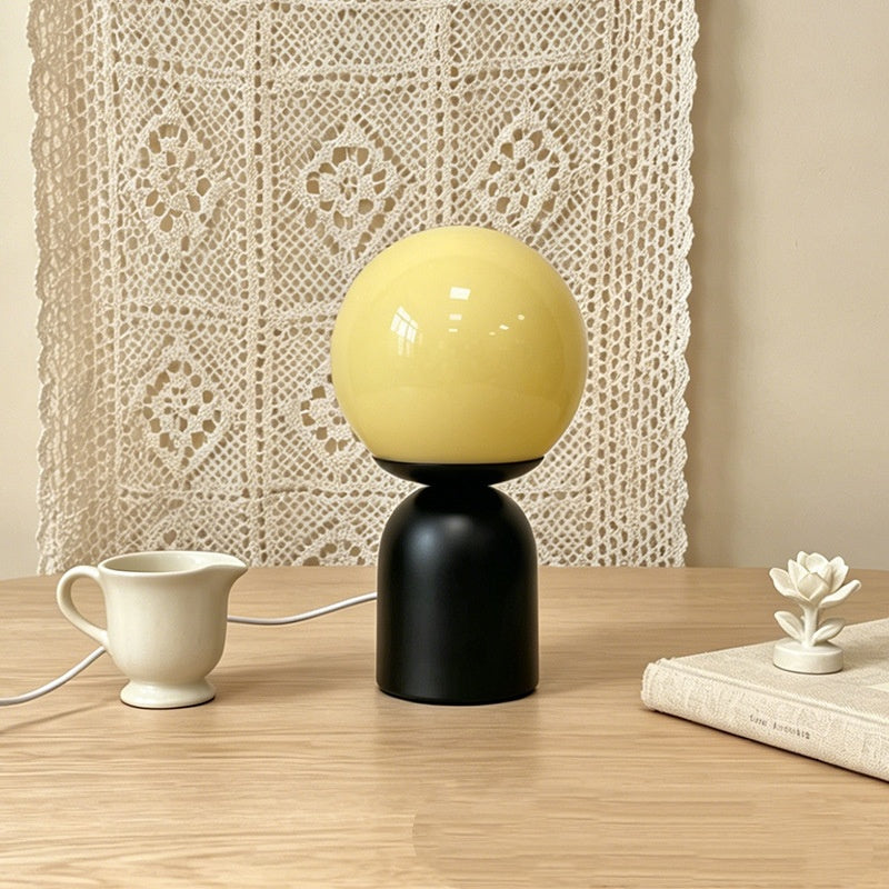 French-Style Cream Candy Desk Lamp for Home & Office Decoration
