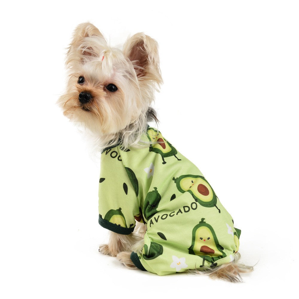 Pet Clothes Four Seasons Pajamas Jumpsuit for Dogs - Casual Pet Sweater