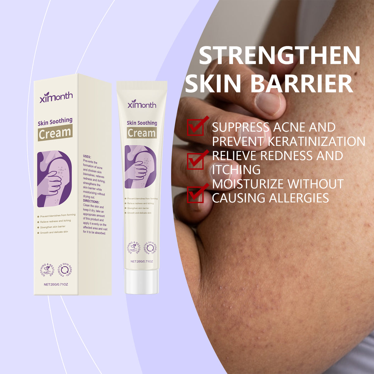 Skin Soothing Cream 20g Box