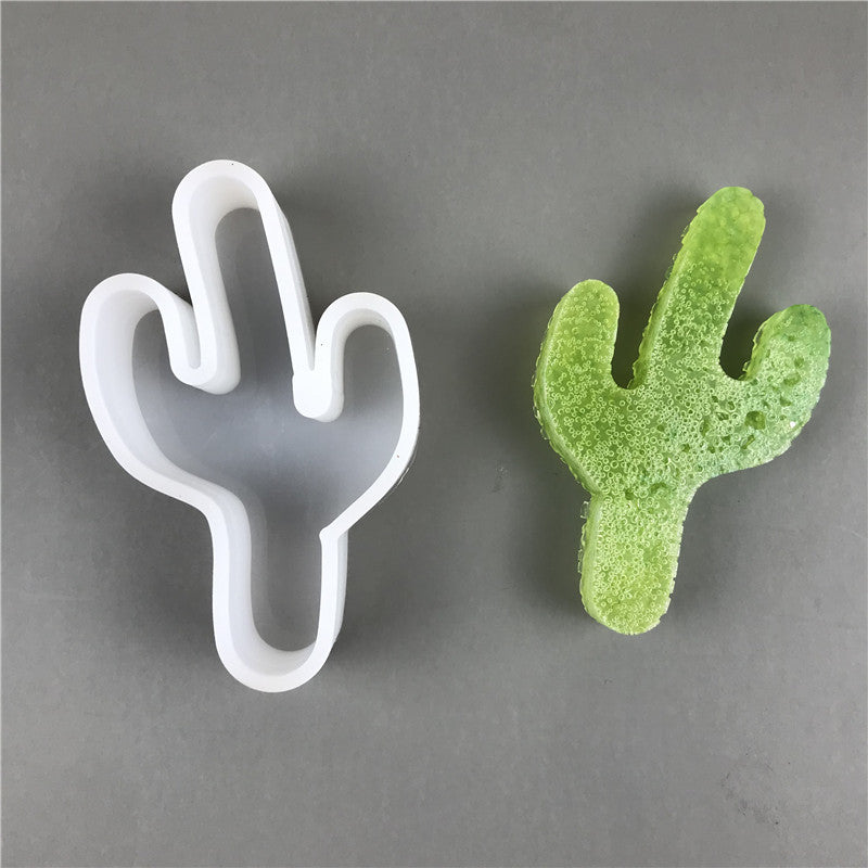 Star Aromatherapy Plaster Candle Silicone Mold - Irregular Shape, White