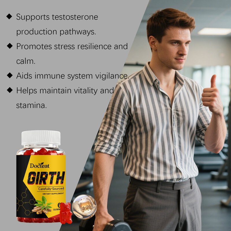Men's Confidence Support Gummies - 60 Count