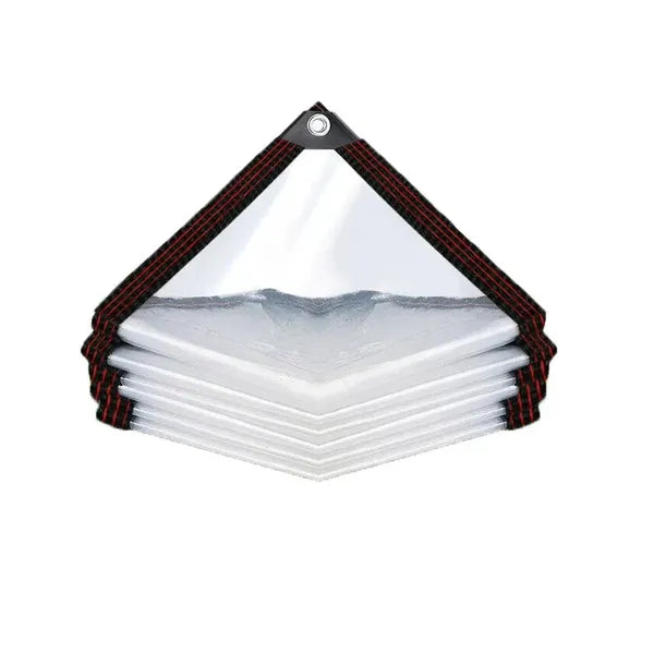 Heavy-Duty Transparent Canopy Cloth for Garden, Yard, Greenhouse - 2M x 4M