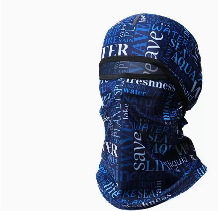 Ice Silk Head Cover Men’s Sunscreen Mask Outdoor Sport Face Mask