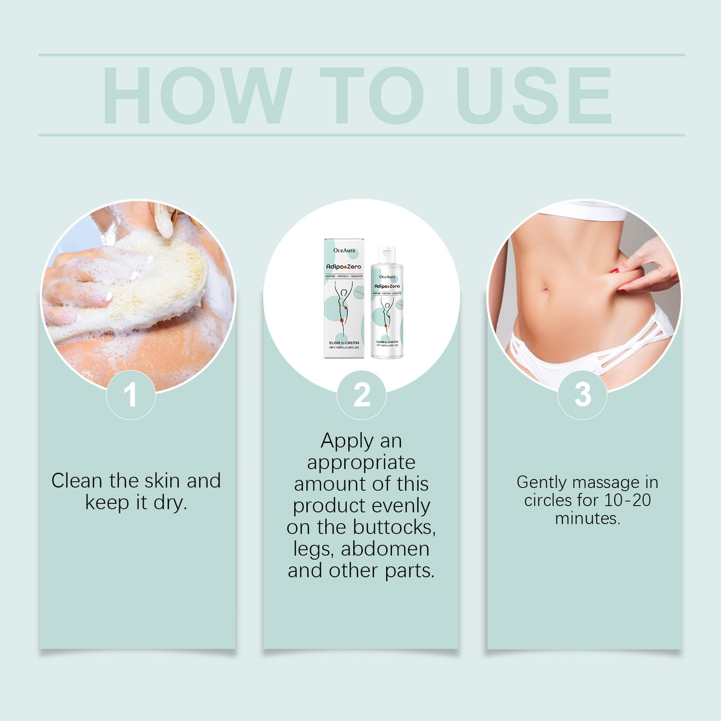 Moisturizing Body Firming Massage Cream with Collagen & Hyaluronic Acid