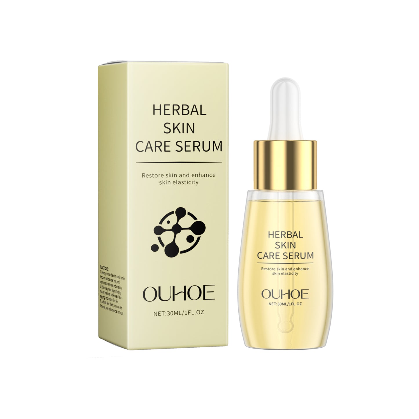 Herbal Facial Repair Essence - Moisturizing & Soothing Skin Care Serum, 30ml