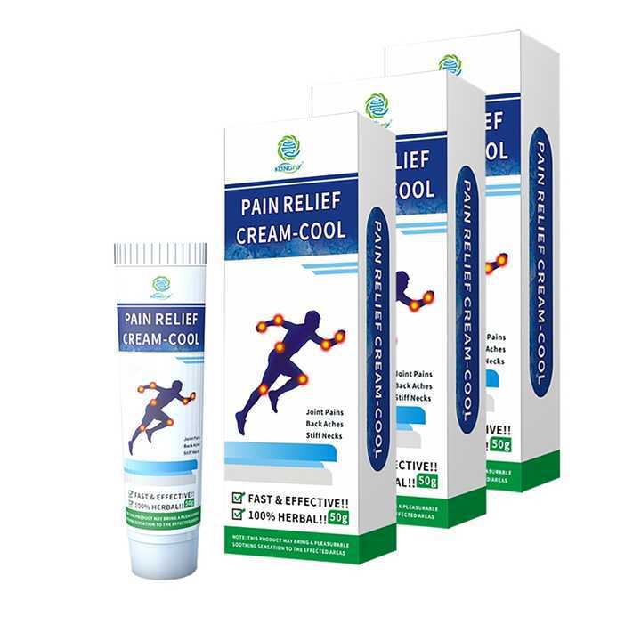 Pain Relief Emulsifiable Paste Plaster for External Skin Care 50g - Heat & Cold Sensation Variants